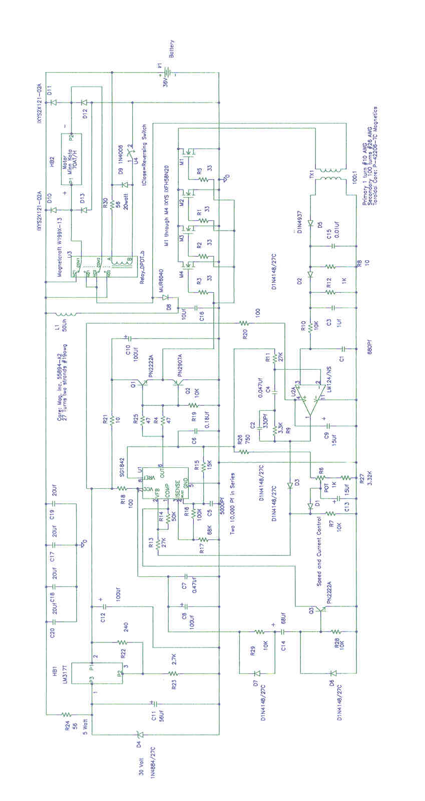 Motor Controller Schematic