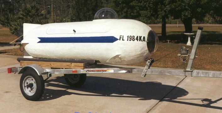 Ken Martindale's submersible, bow view